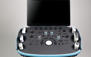 ultrasound machine with keyboard